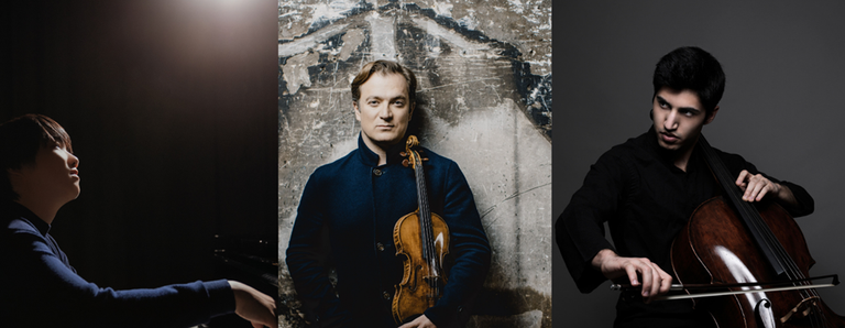 CNDM. Renaud Capuçon, Kian Soltani & Mao Fujita.
