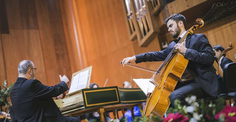 Fundación Albéniz. Escuela Superior de Música Reina Sofía. Generación Ascendente. Alejandro Viana y Ofelia Montalbán.